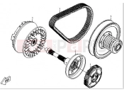 CFMOTO 2013 UTV UFORCE 600 (CF600-5) CLUTCH @^ CVT - E14