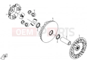 CFMOTO 2014 UTV UFORCE 600 (CF600-5) PRIMARY SHEAVE