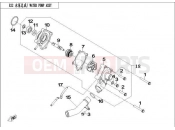 CFMOTO 2014 UTV UFORCE 600 (CF600-5) WATER PUMP ASSY.