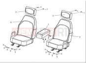 CFMOTO 2014 UTV UFORCE 600 (CF600-5) SEAT ASSY
