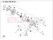 CFMOTO 2014 UTV UFORCE 600 (CF600-5) WATER PUMP ASSY. - E23