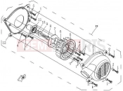 CFMOTO 2014 UTV UFORCE 600 (CF600-5) COOLING FAN ASSY. ( GOES ) - E27