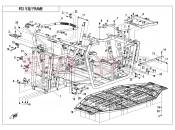 CFMOTO 2013 UTV UFORCE 800 (CF800-3) FRAME - F03