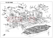 CFMOTO 2015 UTV UFORCE 800 (CF800-3) FRAME