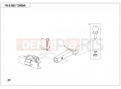 CFMOTO UFORCE 800 (CF800-3) TOWBAR (SPLIT) - F40-B
