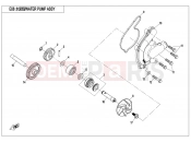 CFMOTO 2017 UTV UFORCE 800 (CF800UTR-2) WATER PUMP ASSY. - E08