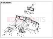 CFMOTO 2021 UTV UFORCE 800 (CF800UTR-2) MIDDLE PLASTIC - F04-2