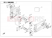 CFMOTO 2014 UTV UFORCE 800 (CF800UU-A) SIDE DOORS  - F37