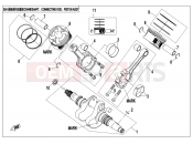 CFMOTO 2014 UTV UFORCE 800 (CF800UU-A) CRANKSHAFT@^@^CONNECTING ROD@^PISTON ASSY - E04