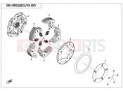 CFMOTO 2014 UTV UFORCE 800 (CF800UU-A) CLUTCH ASSY - E05-4