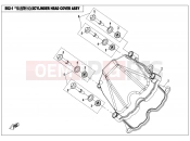 CFMOTO 2016 UTV UFORCE 800 (CF800UU-A) CYLINDER HEAD COVER ASSY - E02-1