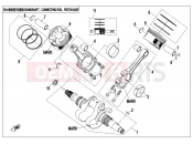 CFMOTO 2016 UTV UFORCE 800 (CF800UU-A) CRANKSHAFT@^CONNECTING GOD@^PISTON ASSY - E04