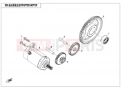 CFMOTO 2016 UTV UFORCE 800 (CF800UU-A) STARTER MOTOR - E09