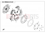 CFMOTO 2017 UTV UFORCE 800 (CF800UU-A) CLUTCH ASSY - E05-4