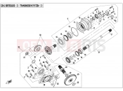 CFMOTO 2017 UTV UFORCE 800 (CF800UU-A) TRANSMISSION SYSTEM (2) - E06-2