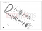 CFMOTO 2025 SSV ZFORCE 950 (CF1000STR-3L) CVT ASSY - E05-V3