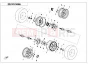 CFMOTO 2018 SSV ZFORCE 1000 (CF1000US-2) FRONT WHEEL - F07
