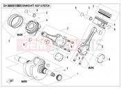 CFMOTO 2018 SSV ZFORCE 1000 (CF1000US-2) CRANKSHAFT @^ CONNECTING ROD @^ PISTON ASSY - E04