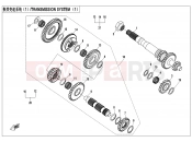 CFMOTO 2018 SSV ZFORCE 1000 (CF1000US-2) TRANSMISSION SYSTEM(1) - E06-1-V2