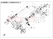 CFMOTO 2018 SSV ZFORCE 1000 (CF1000US-2) TRANSMISSION SYSTEM(2) - E06-2-V2