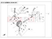 CFMOTO 2021 SSV ZFORCE 1000 (CF1000US-2) OIL COOLING SYSTEM - E07-2-V4