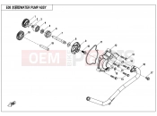 CFMOTO 2021 SSV ZFORCE 1000 (CF1000US-2) WATER PUMP ASSY. - E08