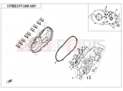CVT CASE ASSY - E01-3 - CFMOTO ZFORCE 1000 (CF1000UTR-2) 2021