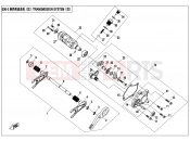 TRANSMISSION SYSTEM(3) - E06-3-V2 - CFMOTO ZFORCE 1000 (CF1000UTR-2) 2021