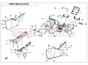 MIDDLE PLASTIC - F04-4 - CFMOTO ZFORCE 1000 (CF1000UTR-B) 2020