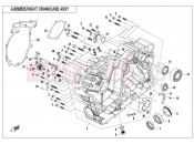 RIGHT CRANKCASE ASSY - E01-2-V2 - CFMOTO ZFORCE 1000 (CF1000UTR-B) 2020