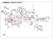 LEFT CRANKCASE COVER ASSY - E01-4 - CFMOTO ZFORCE 1000 (CF1000UTR-B) 2020