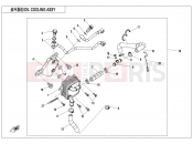 OIL COOLING SYSTEM - E07-2-V1 - CFMOTO ZFORCE 1000 (CF1000UTR-B) 2020