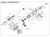 CFMOTO 2021 SSV ZFORCE 1000 (CF1000UTR-B) TRANSMISSION SYSTEM(2) - E06-2-V2