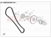 CAMSHAFT ASSY - E02-4 - CFMOTO ZFORCE 500 (CF500US) 2014
