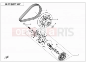 CVT ASSY - E05 - CFMOTO ZFORCE 500 (CF500US) 2014
