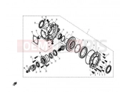 CFMOTO 2012 SSV ZFORCE 600 (CF600-3) REAR AXLE