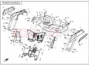 PLASTICS Ⅳ - CFMOTO ZFORCE 600 (CF600-3) 2015