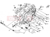 LEFT CRANKCASE - CFMOTO ZFORCE 600 (CF600-3) 2016