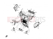 FRONT FACE - F03 - CFMOTO ZFORCE 600 (CF625-3) 2013