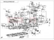 FRAME ASSY - F09 - CFMOTO ZFORCE 600 (CF625-3) 2014