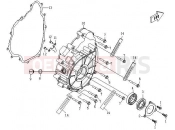 CRANKCASE COVER (LEFT) - E05 - CFMOTO ZFORCE 600 (CF625-3) 2014