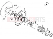SECONDARY SHEAVE - E15 - CFMOTO ZFORCE 600 (CF625-3) 2014