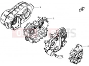 CRANKCASE ASSY - E01 - CFMOTO ZFORCE 625 (CF625-6) 2012