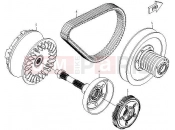CLUTCH @^ CVT - E13 - CFMOTO ZFORCE 625 (CF625-6) 2012