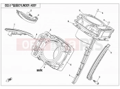 CFMOTO 2012 SSV ZFORCE 800 (CF800) CYLINDER ASSY - E02-3