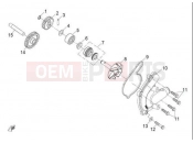 CFMOTO 2012 SSV ZFORCE 800 (CF800) WATER PUMP ASSY - E08