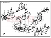 MIDDLE PLASTIC - F04-4 - CFMOTO ZFORCE 800 (CF800) 2013