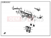 REAR PLASTIC - F04-6 - CFMOTO ZFORCE 800 (CF800) 2013
