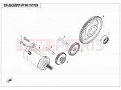 CFMOTO 2015 SSV ZFORCE 800 (CF800) STARTERING SYSTEM - E09