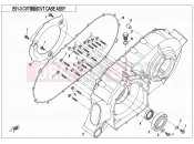 CFMOTO 2016 SSV ZFORCE 800 (CF800) CVT CASE ASSY - E01-3